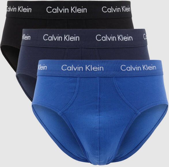Calvin Klein Men slip Underwear 3 Hip Brief U2661G low waist pack new Blauw Heren