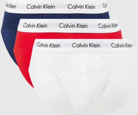 Calvin Klein Men slip Underwear 3 Hip Brief U2661G low waist pack new Rood Heren