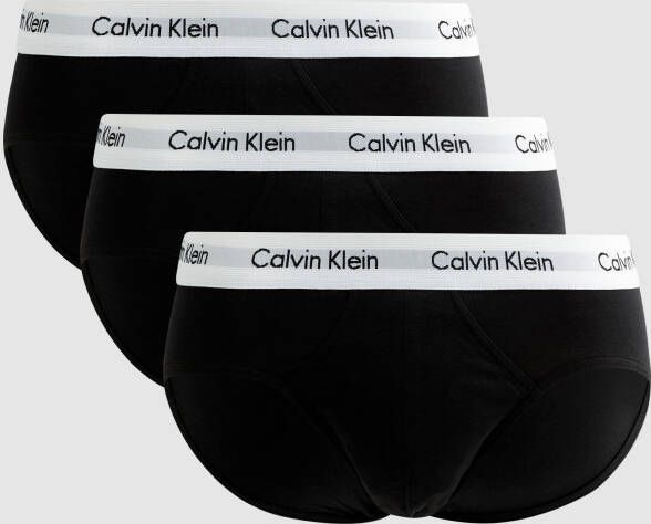 Calvin Klein Underwear Slips van katoenmix set 3 stuks