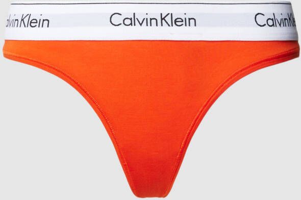 Calvin Klein Underwear String in effen design