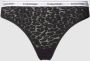 Calvin Klein T-string HIGH LEG THONG met ck-logo op de tailleband - Thumbnail 1
