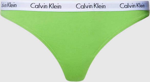 Calvin Klein Underwear String met elastische band met logo model 'CAROUSEL'
