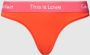 Calvin Klein Underwear String met elastische band met logo model 'THONG' - Thumbnail 1