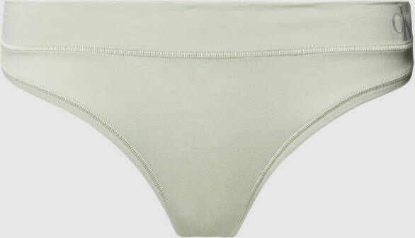 Calvin Klein Underwear String met labelprint