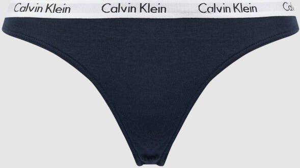 Calvin Klein Underwear String van een mix van katoen en elastaan