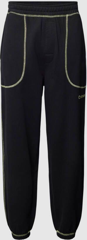 Calvin Klein Underwear Sweatpants met logostitching model 'FUTURE'