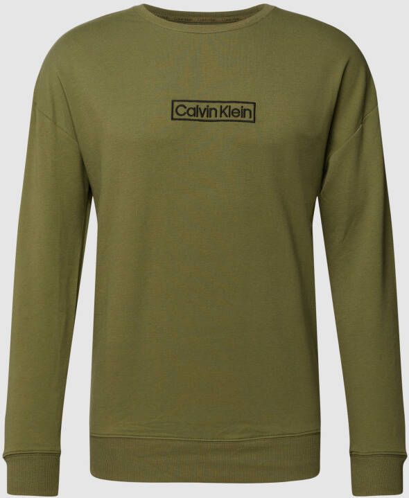 Calvin Klein Underwear Sweatshirt met labelstitching