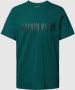 Calvin Klein Underwear T-shirt met labelprint - Thumbnail 1