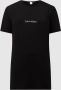 Calvin Klein T-shirt 000qs6756E Regelmatig fit Zwart Dames - Thumbnail 1