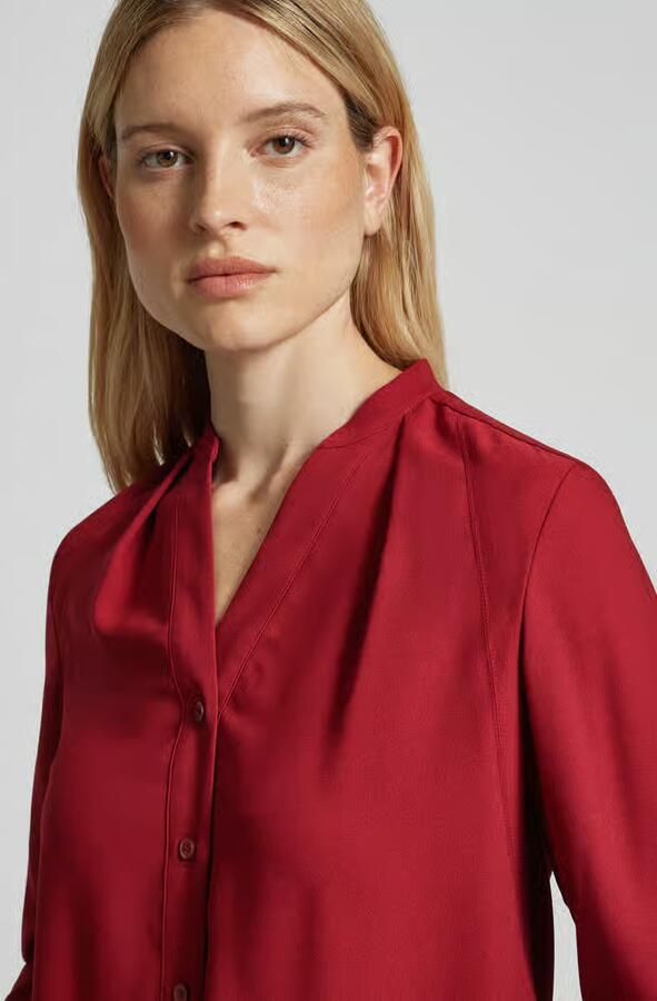 Calvin Klein Womenswear Blouse met doorknoopsluiting - Foto 2