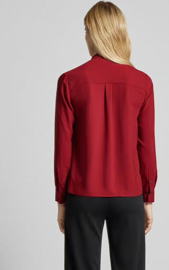 Calvin Klein Womenswear Blouse met doorknoopsluiting - Foto 3
