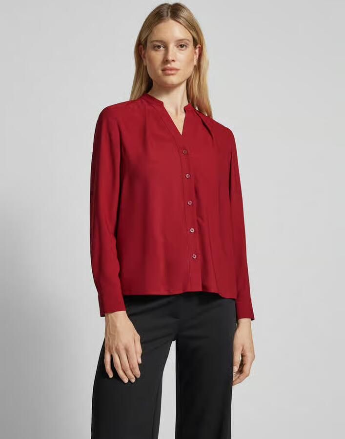 Calvin Klein Womenswear Blouse met doorknoopsluiting - Foto 2