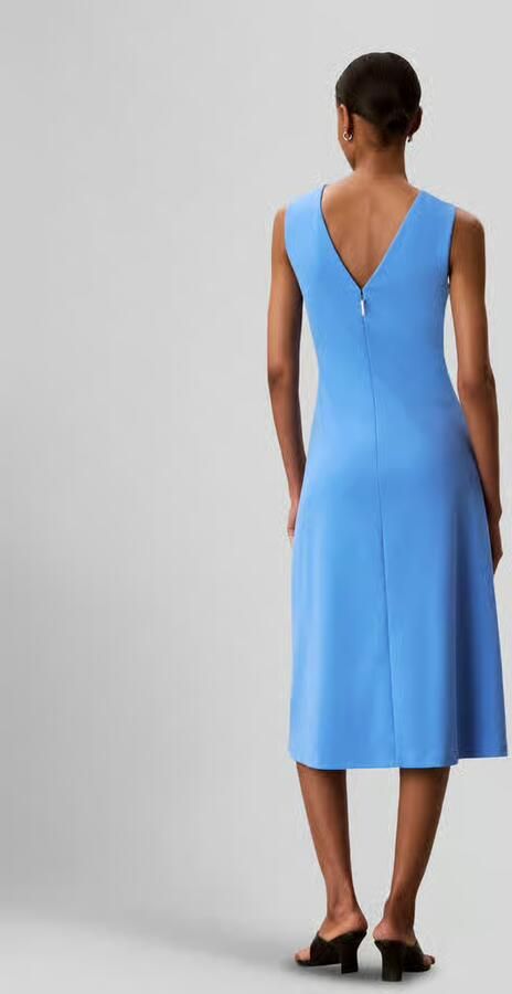 Calvin Klein Womenswear Businessjurk met plooien in de taille - Foto 3