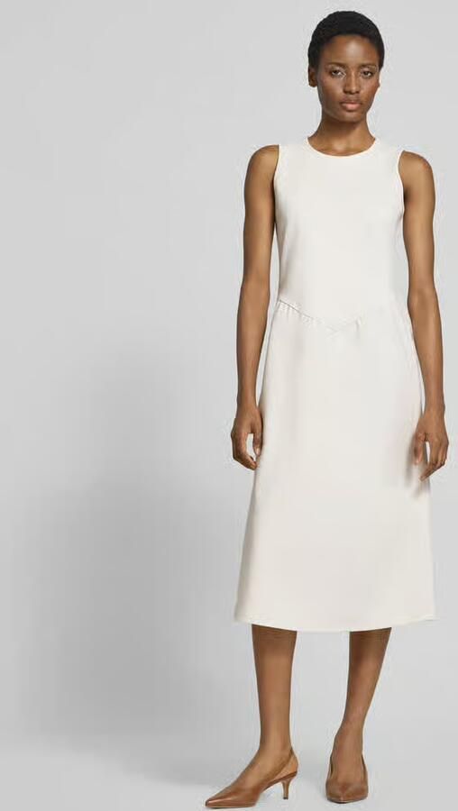 Calvin Klein Womenswear Getailleerde vrijetijdsjurk met lichte plooien - Foto 3