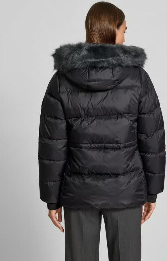 Calvin Klein Womenswear Gewatteerd jack met opstaande kraag en tweewegsritssluiting