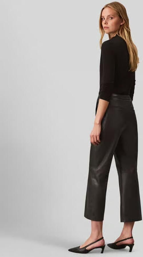 Calvin Klein Womenswear Kunstleren broek met zijwaartse steekzakken - Foto 3