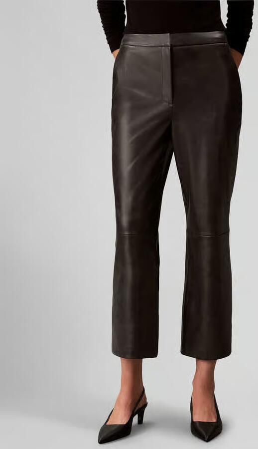 Calvin Klein Womenswear Kunstleren broek met zijwaartse steekzakken - Foto 2