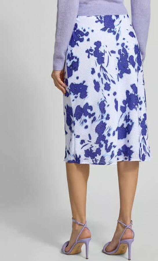 Calvin Klein Womenswear Midirok met structuurpatroon in all-over look - Foto 2