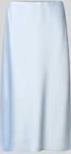 Calvin Klein Womenswear Midirok van satijn met zijsplitten - Foto 4