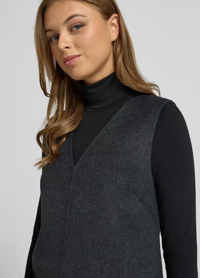 Calvin Klein Womenswear Mini-jurk van wolmix