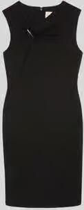 Calvin Klein Womenswear Nauwsluitende cocktailjurk met decoratieve gesp