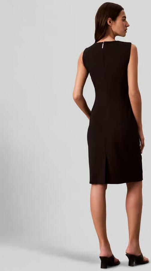 Calvin Klein Womenswear Nauwsluitende cocktailjurk met decoratieve gesp - Foto 2