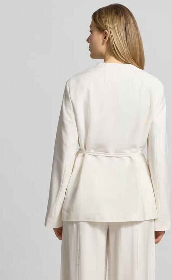 Calvin Klein Womenswear regular fit blazer met structuurpatroon - Foto 5
