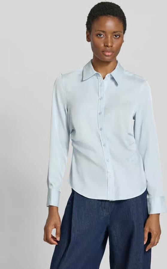 Calvin Klein Womenswear Regular fit blouse met lange mouwen met overhemdkraag - Foto 2