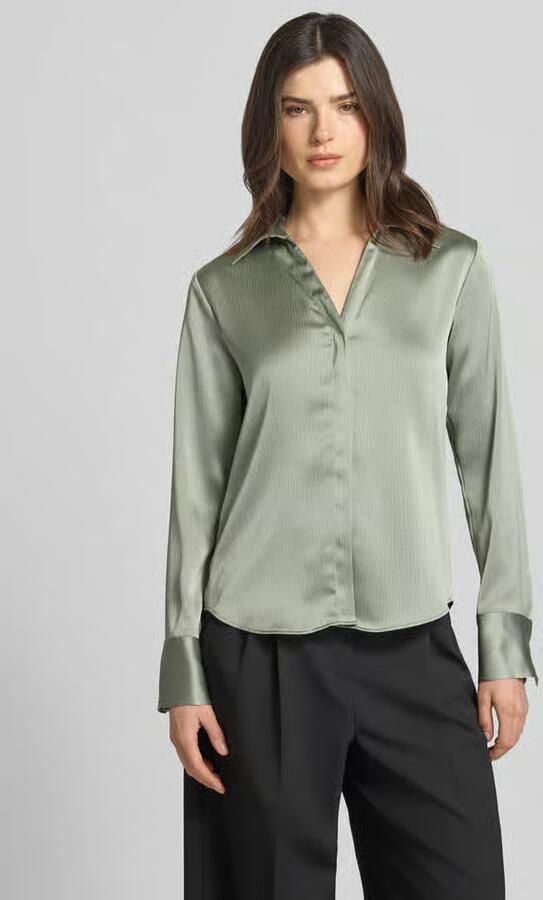 Calvin Klein Womenswear regular fit blouse met V-hals - Foto 7