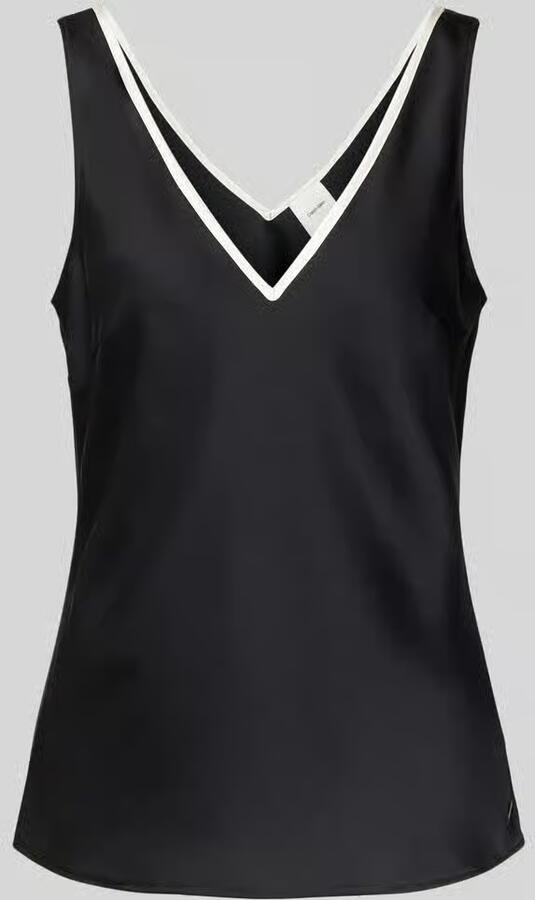 Calvin Klein Womenswear Regular fit blousetop met V-hals