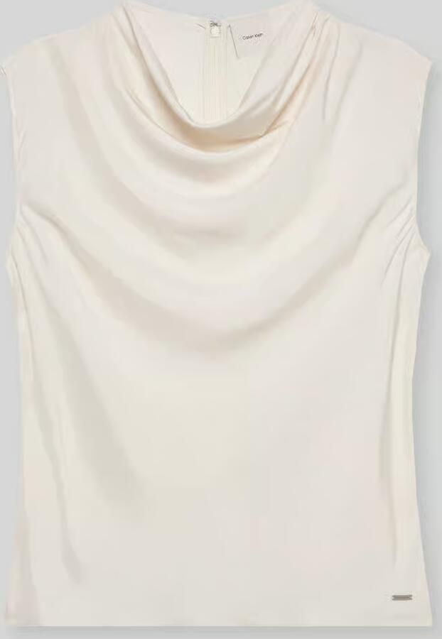 Calvin Klein Womenswear regular fit blousetop van viscose - Foto 2
