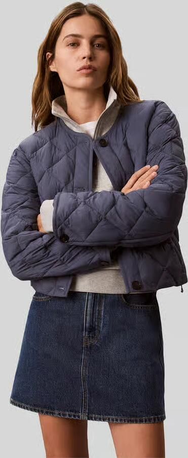 Calvin Klein Womenswear regular fit gewatteerd jack met steekzakken - Foto 3