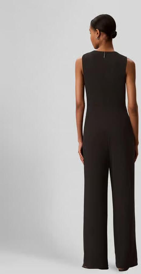Calvin Klein Womenswear regular fit jumpsuit met knoopdetail