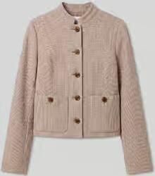 Calvin Klein Womenswear Regular fit korte blazer met labelpatch