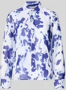 Calvin Klein Womenswear Regular fit overhemdblouse in semitransparant design