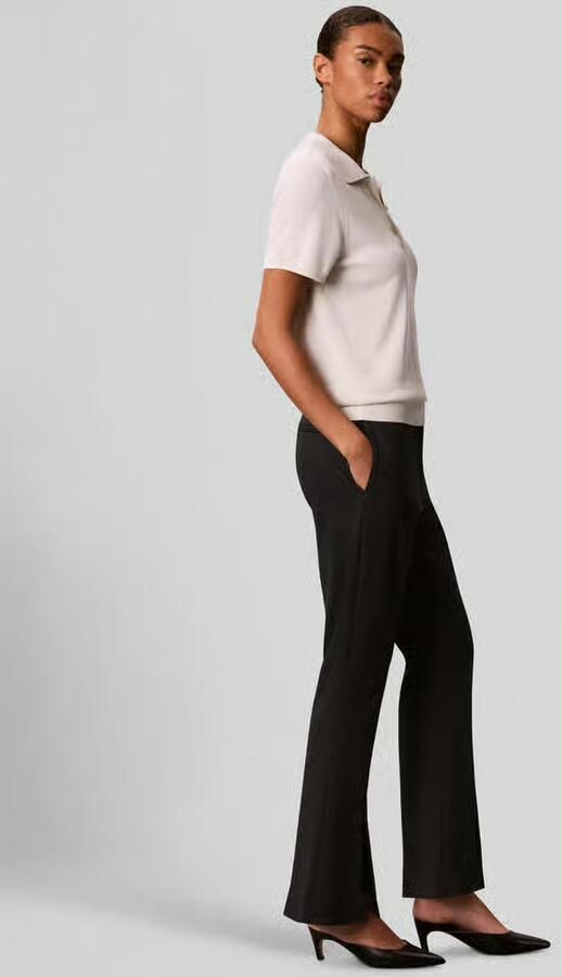Calvin Klein Womenswear Regular fit pantalon met viscose - Foto 2