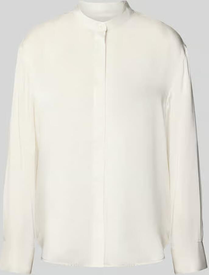 Calvin Klein Womenswear Relaxed fit blouse met opstaande kraag - Foto 2