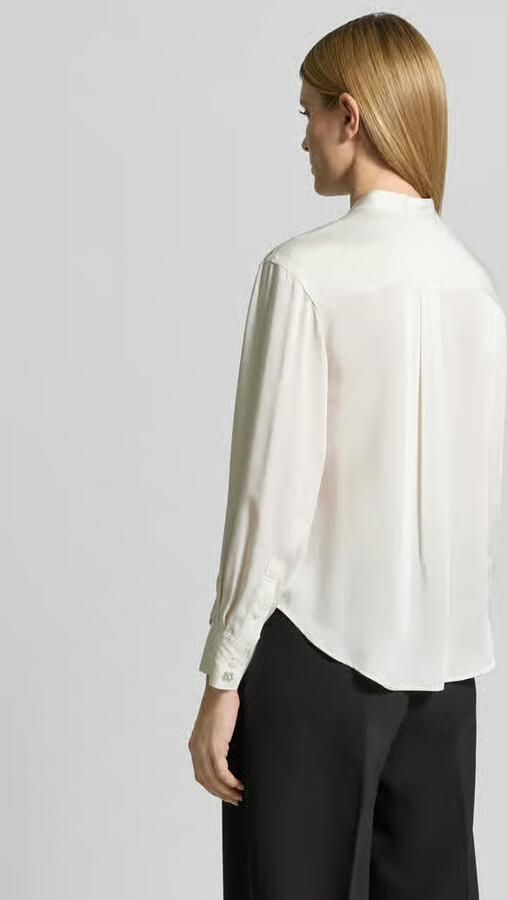 Calvin Klein Womenswear Relaxed fit blouse met opstaande kraag - Foto 3