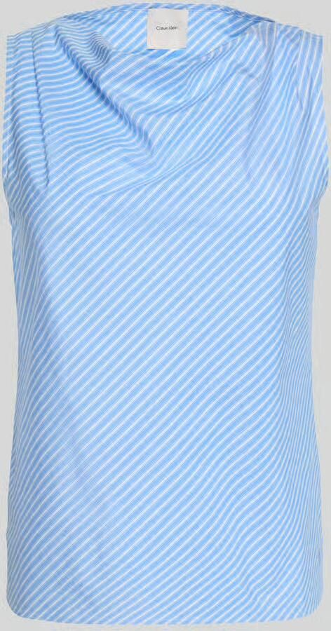 Calvin Klein Womenswear Relaxed fit blousetop van puur katoen