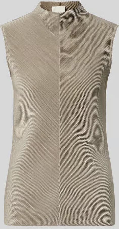 Calvin Klein Womenswear slim fit top met labeldetail