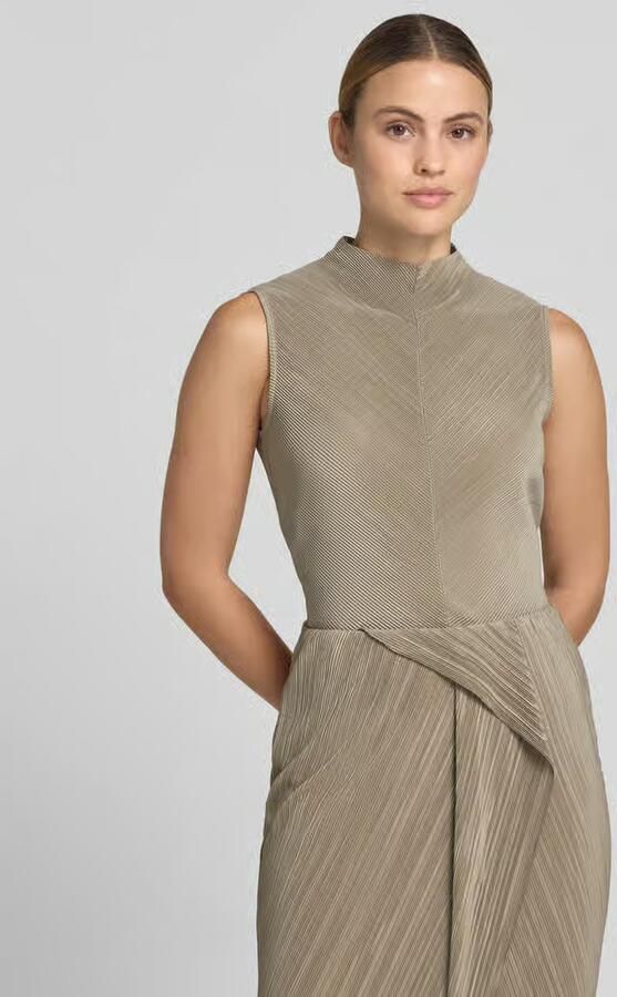 Calvin Klein Womenswear slim fit top met labeldetail - Foto 2