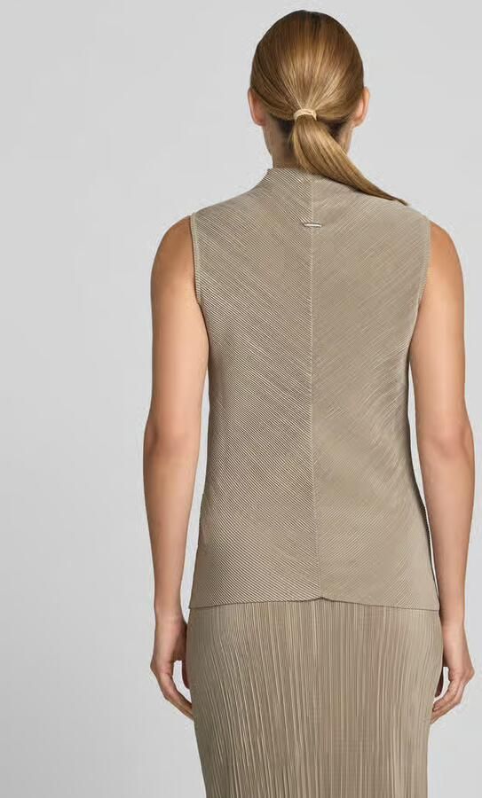 Calvin Klein Womenswear slim fit top met labeldetail - Foto 3