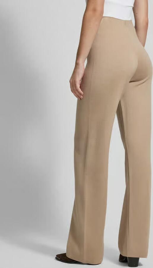 Calvin Klein Womenswear Straight leg broek met labelapplicatie - Foto 3