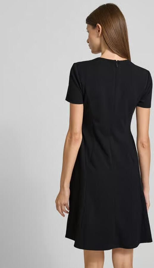 Calvin Klein Womenswear t-shirtjurk met naadritssluiting model 'Flare'