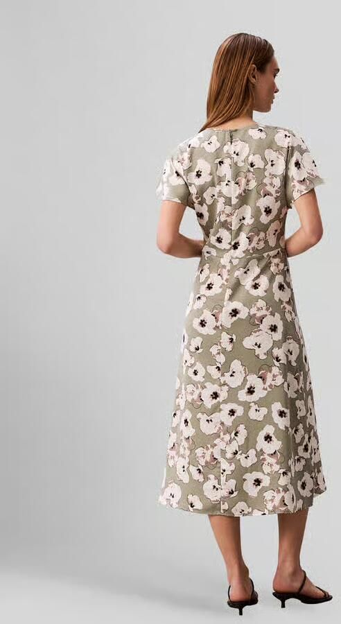 Calvin Klein Womenswear vrijetijdsjurk met all-over motief