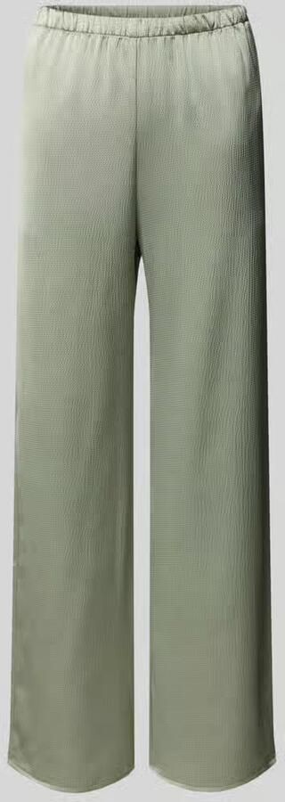 Calvin Klein wide leg high waist broek grijsgroen - Foto 4