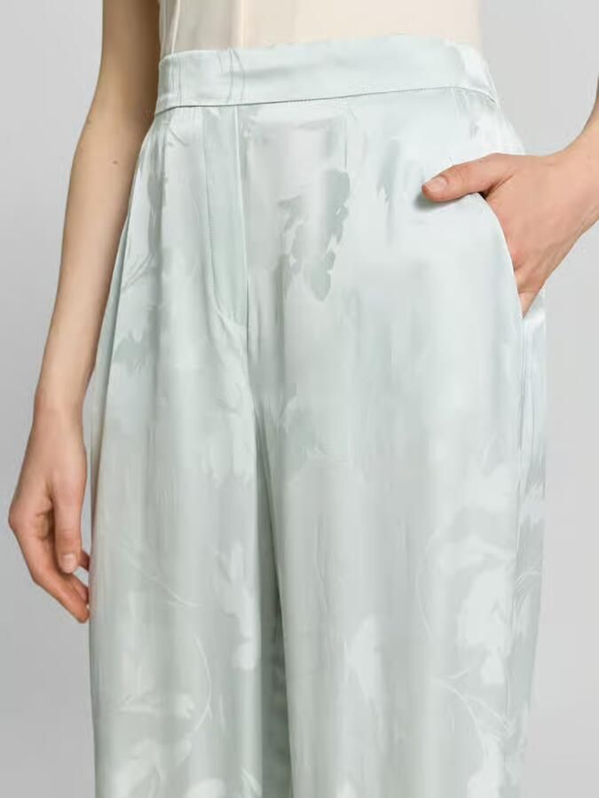 Calvin Klein Womenswear Wijde broek van pure viscose - Foto 2