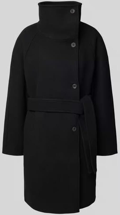 Calvin Klein Womenswear Wollen jas met opstaande kraag