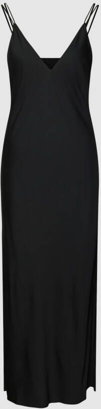 Calvin Klein Midi-jurk RECYCLED CDC MIDI SLIP DRESS met een diepe v-hals