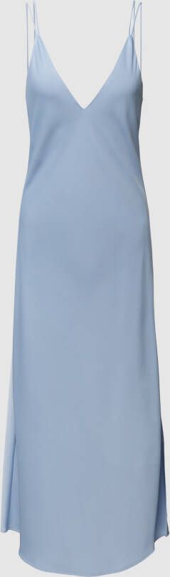 Calvin Klein Womenswear Knielange jurk met dubbele spaghettibandjes